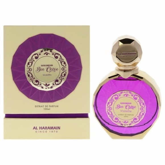 Al Haramain Bon Chérie Violet par Al Haramain Extrait de Parfum en Vaporisateur 3,4 oz