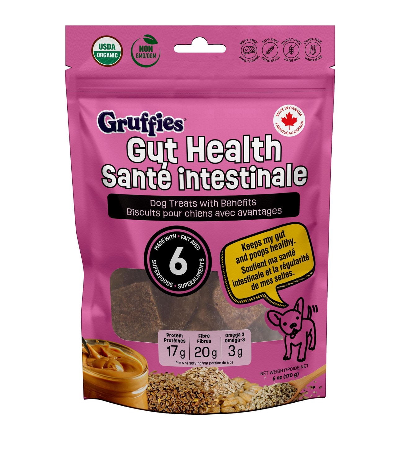 Gruffies Gut Health Dog Treats