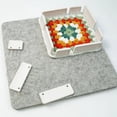 thumbnail image 2 of DIY Knit Blocking Combs Handmade Crafts Blocking Knitting Crochet Lace Or Needlework Projects Extra 100 T-pins, 2 of 6