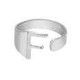 thumbnail image 4 of Fashion Couple Ring Twenty Six English Letter Open Ring Couple Jewelry, 4 of 9