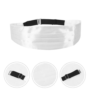 HEALEEP Costume Blanc pour Hommes avec Matériau en Fer et Soutien de Posture Amélioré