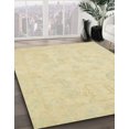 thumbnail image 2 of Ahgly Company Tapis d'Intérieur Rectangulaire Abstrait Marron Or Oriental, 8 Pieds x 10 Pieds, 2 of 6