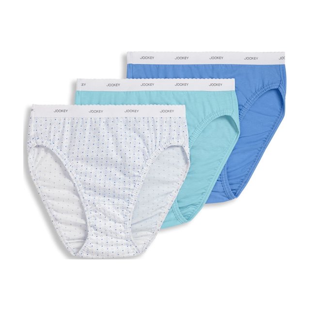 Jockey Coupe Classique Française pour Femmes Grande Taille - Lot de 3