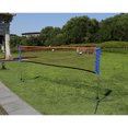 thumbnail image 4 of axGear Filet de Badminton Portable Ensemble Tennis Volleyball Entraînement Hauteur Ajustable avec Sac, 4 of 8