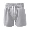 thumbnail image 4 of Birdeem Fashion Women Drawstring Casual Pocket Loose Solid Color Sports Shorts Pants, 4 of 6