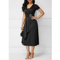 thumbnail image 1 of EIMELI Robes Longues Midi Formelles pour Femmes Grande Taille Maxi Cocktail Fête Mariage Soirée, 1 of 4