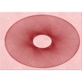 thumbnail image 1 of Ahgly Company Machine Washable Indoor Rectangle Transitional Light Red Pink Area Rugs, 7' x 10', 1 of 7