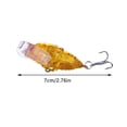 thumbnail image 2 of Attrape-cigales en Plastique Hameçons Doubles Triples Durables Attirer Gros Poisson Réaliste Réutilisable, 2 of 3