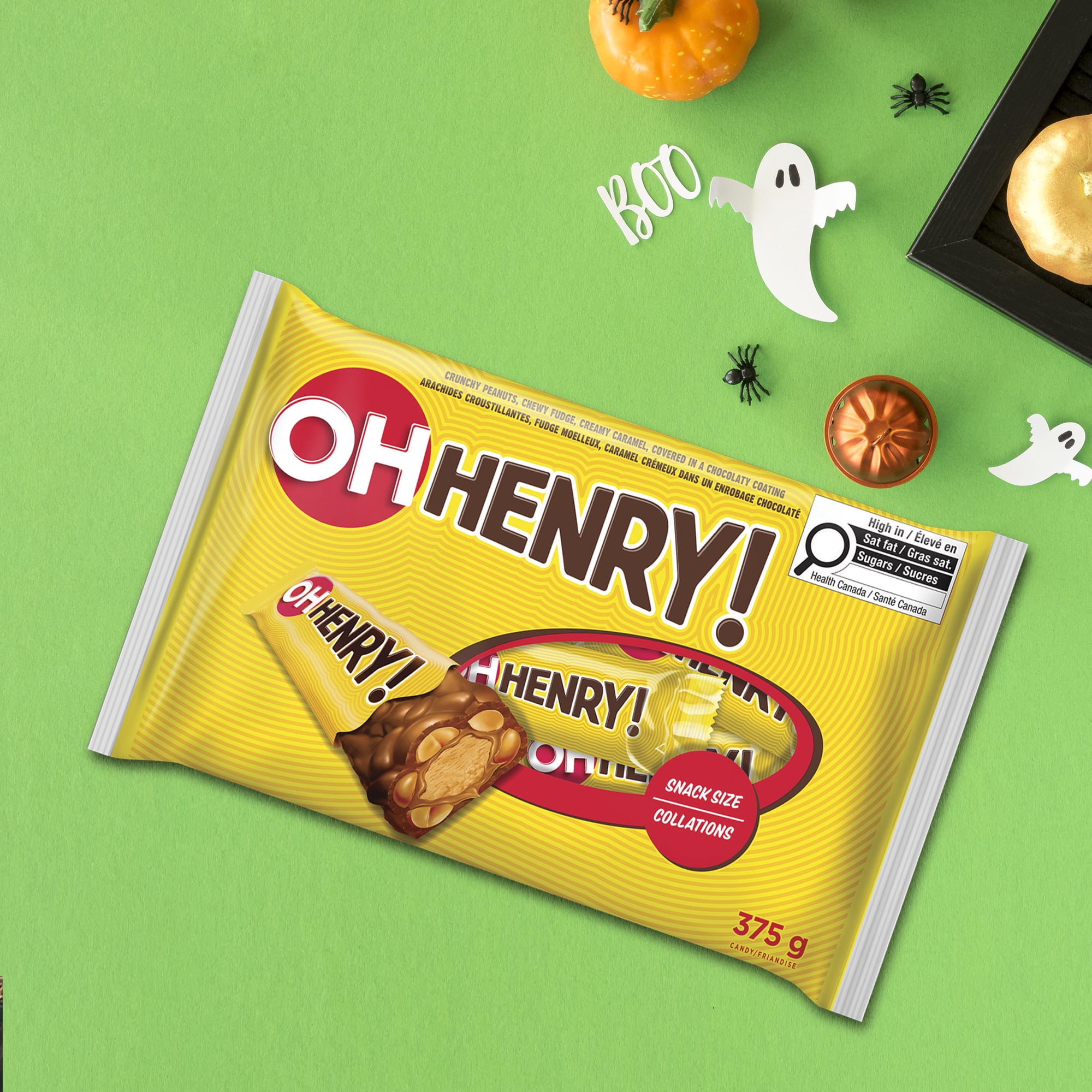Barres de friandises OH HENRY!, format collation, 375 g