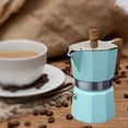 thumbnail image 3 of Classic Espresso Maker Coffee Maker Cafeteira Percolator Blue 150ml, 3 of 7