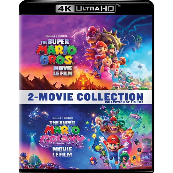 The Super Mario 2-Movie Collection (2026) (4K Ultra HD), Family, Animation, Adventure, Universal FR