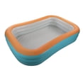 thumbnail image 1 of Inflatable Swimming Pool, 2.6m/8.5ft Foldable Large Size Kiddie Pool, Easy Set Up Kids Pool, Backyard, Outdoor Summer Water Party for Family, Bathing and Soaking, Pool for Kids, 1 of 7