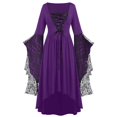 thumbnail image 1 of 2025 Vêtements Gothiques pour Femmes Vêtements Grande Taille Dentelle Squelette Punk Grande Taille Vêtements Robe Femme Grande Taille Rétro Médiévale Robe pour Femmes Robe, 1 of 4