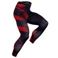 thumbnail image 1 of Pantalon de Sport pour Homme Imprimé Moulant Extensible Évacuant l'Humidité Course Gym Basketball, 1 of 7