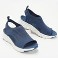 thumbnail image 4 of HONEYRAIN Sandales Tricotées de Marche pour Femmes Chaussures Décontractées 3 Couleurs, 4 of 5