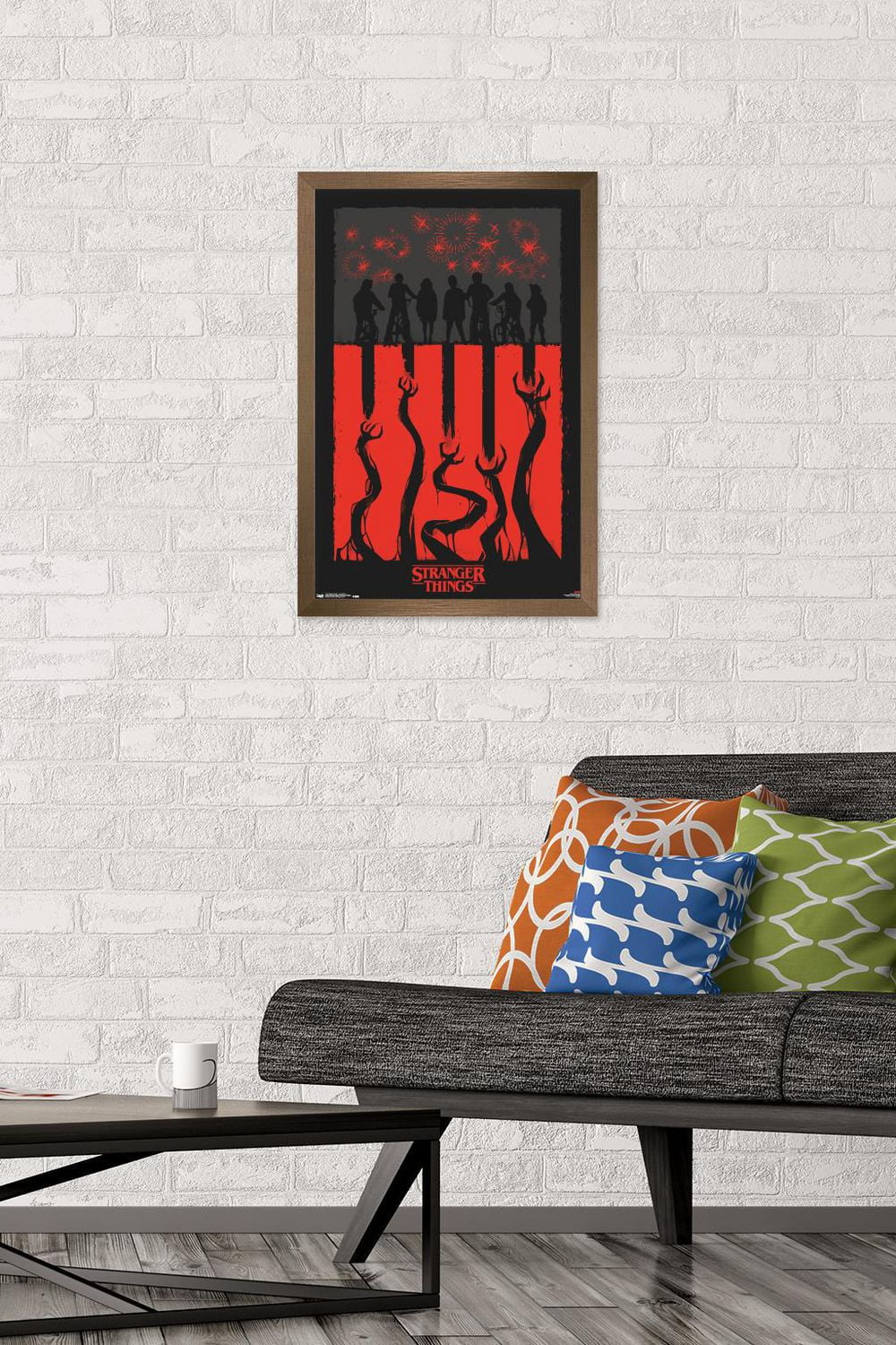Netflix Stranger Things: Season 3 - 4Th Illustration Wall Poster, 22.375" x 34"