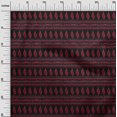 thumbnail image 2 of oneOone Polyester Lycra Fabric Stripe|Swirl & Floral Block Printed Craft Fabric BTY 56 Inch Wide, 2 of 4