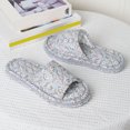 thumbnail image 5 of Wensltd House Slippers for Guests Solid Color Breathable Comfortable Open Toe Indoor Slipper, 5 of 5