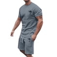 thumbnail image 5 of Men's Suits Quick-Dit Summer Tracksuit for Everyday Casual Outdoor Travel Performance Athletic Set, 5 of 5