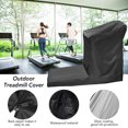 thumbnail image 3 of Tignapoo Durable Black Waterproof and Dustproof Treadmill Cover for Outdoor and Home Use, 210D Oxford Fabric, Size L 206x94x170cm, Extends Machine Life with Silver Coating Protection, 3 of 7