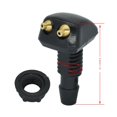 thumbnail image 4 of Universal Adjustable Dual Holes Windshield Washer Nozzle Wiper Water Spray Jet, 4 of 7