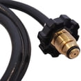 thumbnail image 2 of High Pressure Adapter 5-Foot 60inches Hose Connect to Your Portable Gas Grill to A 20 LB Propane Tank, 2 of 5