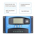 thumbnail image 4 of Contrôleur de Charge Solaire MPPT 100A à Double USB, Écran LCD, Panneau de Cellule Solaire Automatique, Régulateur de Chargeur, 4 of 8