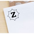 thumbnail image 3 of Printtoo Octagon Celtic Swirl Frame Alphabet Z Monogram Self Inking Rubber Stamp Office Stationary, 3 of 7
