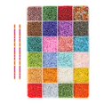 thumbnail image 1 of Abbracc 23000Pcs 2mm Glass Beads for Jewelry Making Small Beads for Jewelry Making Tiny, 1 of 9