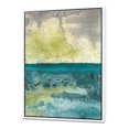 thumbnail image 1 of Au-delà de l'Horizon I - Toile Traditionnelle Encadrée de Paysage, 1 of 3