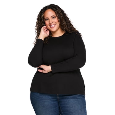 T-shirt à manches longues Lane Bryant Plus pour femmes