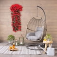 thumbnail image 3 of Wall Decorations for Living Room Simulated Violet Wall Hanging Wedding Home Decoration Simulated Living Room Ceiling Decoration Plastic Packaging Plants Home Decorations for Living Room, 3 of 8