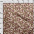 thumbnail image 3 of oneOone Georgette Viscose Light Beige Fabric Tropical Sewing Craft Projects Fabric Prints By Yard 42 Inch Wide, 3 of 5