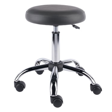 Clyde Adjustable Cushion Seat Swivel Stool