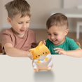 thumbnail image 4 of 4.9X3.5X3.5 Inches Orange Kitty Slow Rising Squishy Toy With Textured Surface Stress Relief Desk Ornament For Children Adults Home Office Orange, 4 of 6