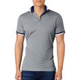 thumbnail image 1 of Chemise à Boutons pour Hommes - Coupe Classique, Col, Tissu Anti-Humidité, 1 of 4