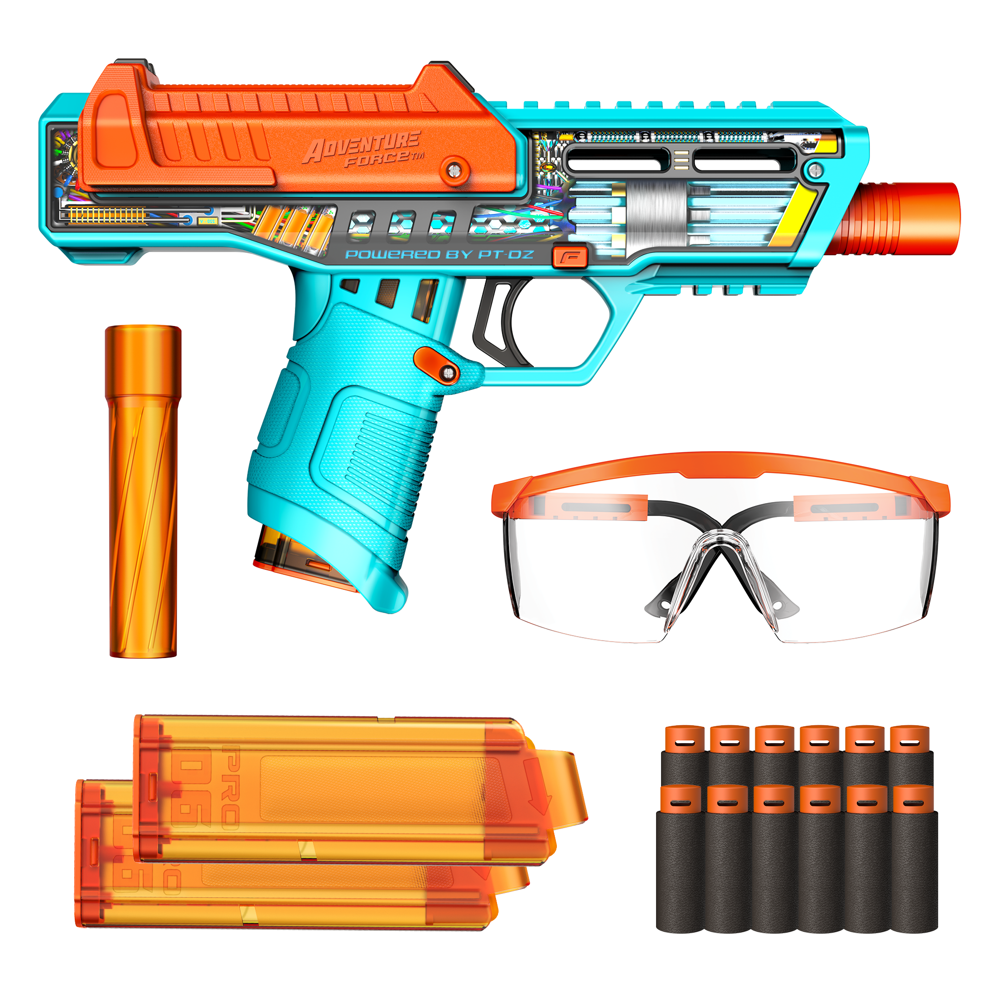 Murasaki710様　アマダ F1 FightingSpirit 4枚セット Adventure Force Tactical Strike Brute Pro Ultimate Clip-Fed