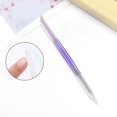 thumbnail image 3 of Dual Ended Glass Cuticle Pusher Reusable Precision Filing Etched Surface Washable Cuticle Trimmer Nail File for Nail Salons Home Women, 3 of 6