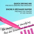 thumbnail image 2 of Surligneurs de poche Sharpie, pointe biseautée fine, couleurs assorties, 4 unités, 2 of 11