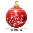 thumbnail image 3 of Room Decorations 60CM Outdoor Christmas Inflatable Decorated Ball Giant Christmas Inflatable Ball Christmas Tree Decorations With Lamp House Decor on Clearance, 3 of 5