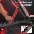 thumbnail image 3 of FLYBIRD Weight Bench, 1200LBS Weight Capacity Strength Training Bench Heavy-duty Adjustable Workout Bench, 3 of 8