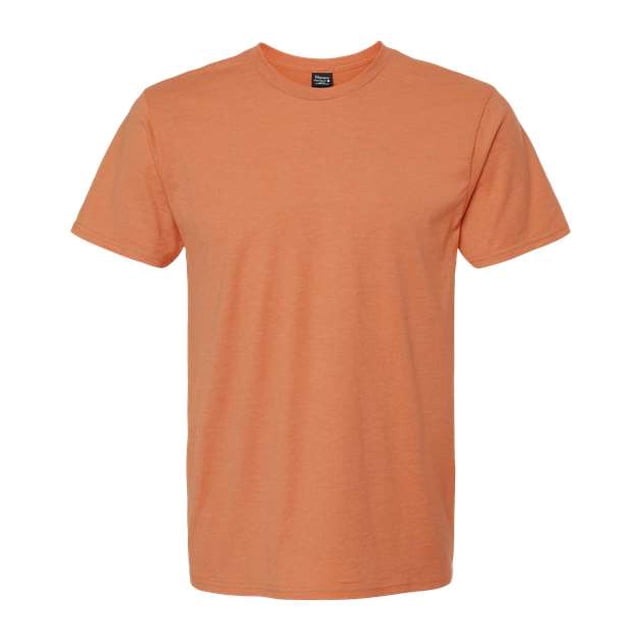 Hanes Pumpkin Heather 28 4Xl