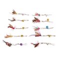thumbnail image 3 of Cat Pole Replacement Feather, Replacement Feather Bright Colors Interactive Easy Installation 10Pcs  For Cat Teaser Wands, 3 of 8