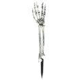 thumbnail image 1 of Plastic Horror Skeleton Skull Ornament Halloween Decor for Home  3 Piece Set, 1 of 6