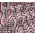 thumbnail image 5 of oneOone Viscose Jersey Fabric Check Ikat Printed Fabric 1 Yard 60 Inch Wide, 5 of 5