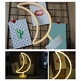 thumbnail image 2 of Labymos Cute Design Night Light Beside Lamp 3 * AA Cell Operated USB Powered Portable for Home Decoration Deco Birthday Present Gift, 2 of 8