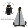 thumbnail image 3 of Yeacher 5 Speed Gear Knob Gaitor Boot Black Replacement for Bora MK4 1999-2004, 3 of 5