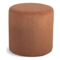 thumbnail image 1 of Meridian Furniture Roy Cognac Ottoman/Stool, 1 of 7