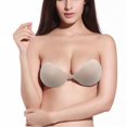 thumbnail image 1 of Rdeghly Silicone Adhesive Stick On Gel Push Up Strapless Invisible Backless New, 1 of 8