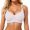 Pink, variant on Seamless Wireless Bra Removable Double Straps Full Coverage Non Padded Bralette Comfort Plus Size Casual Daily Wear